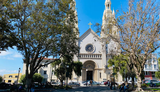 【サンフランシスコ観光】映画のロケ地になった教会を巡る